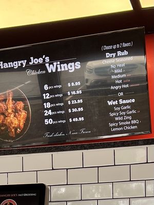 Menu photo 1 Hangry Joe’s Hot Chicken Manassas, VA Menu photo 1 Hangry Joe’s Hot Chicken Manassas, VA