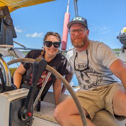 Cape Breton Sailing Charters - Getting ready to head out.