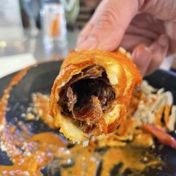 Birria egg roll