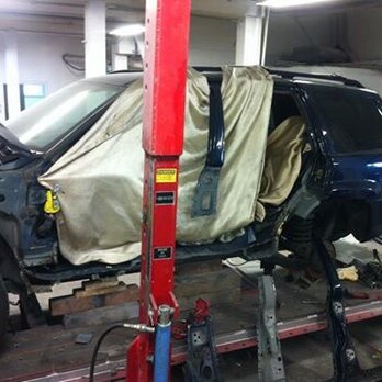 101 Auto Body - 2006 Jeep Grand Cherokee T-boned on farm machine - Body Shops Near Me - Richmond, California 101 Auto Body - 2006 Jeep Grand Cherokee T-boned on farm machine - Body Shops Near Me - Richmond, California