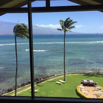 Maalaea Kai Condominium - This is the AMAZING view from our bedroom window. I loved waking up during the night to see the moon glistening on the ocean waves. - Apartments Near Me - Maalaea, Hawaii