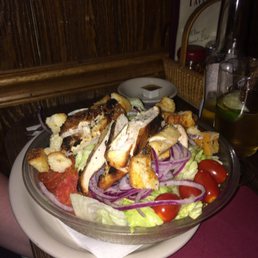 Salad with chicken