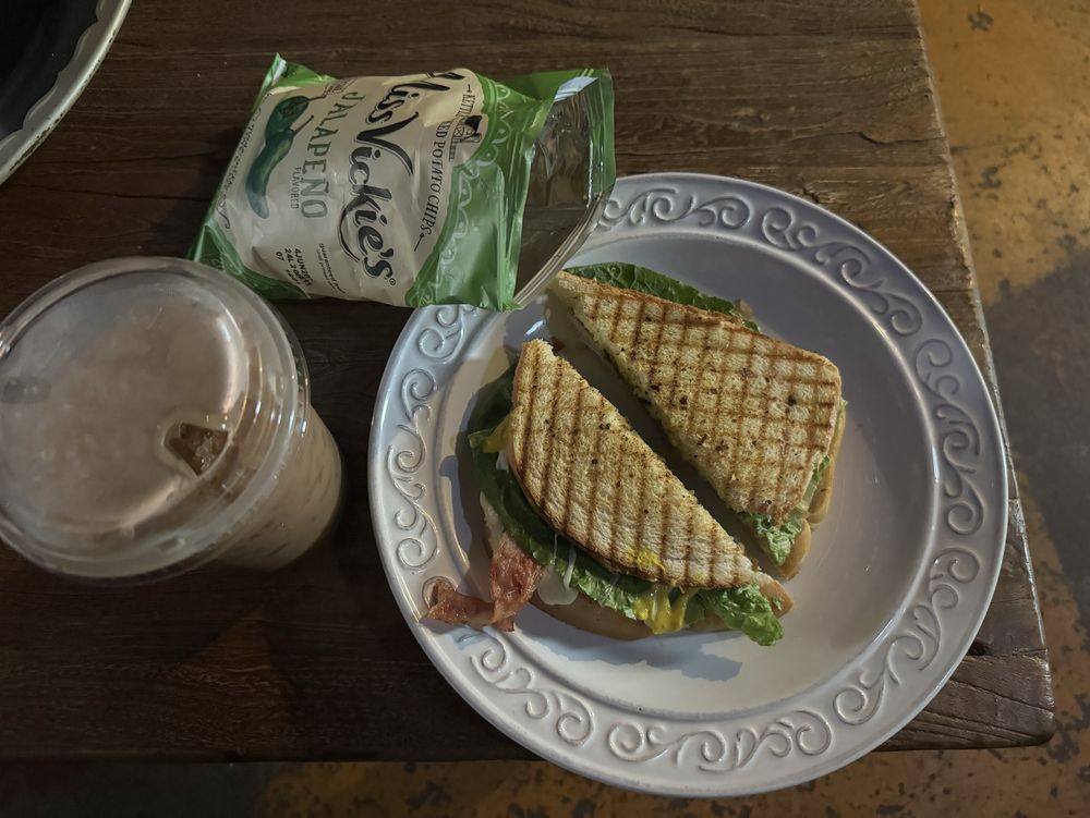 Food from The Creme Coffee house