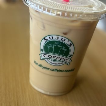 Suju's Coffee & Tea - Iced Vanilla Latte - Coffee & Tea Near Me - Fremont, California Suju's Coffee & Tea - Iced Vanilla Latte - Coffee & Tea Near Me - Fremont, California