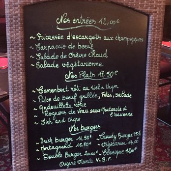 Le Loch Ness - Yep. That's the entire menu. - French Near Me - Romorantin Lanthenay, 41 Le Loch Ness - Yep. That's the entire menu. - French Near Me - Romorantin Lanthenay, 41