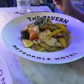 The Tavern - Curry Chicken and rice bowl - Breakfast & Brunch Near Me - Miami Beach, Florida The Tavern - Curry Chicken and rice bowl - Breakfast & Brunch Near Me - Miami Beach, Florida
