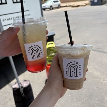 The Stand Coffee - Left-POG right-vanilla chai - Food Trucks Near Me - Gilbert, Arizona