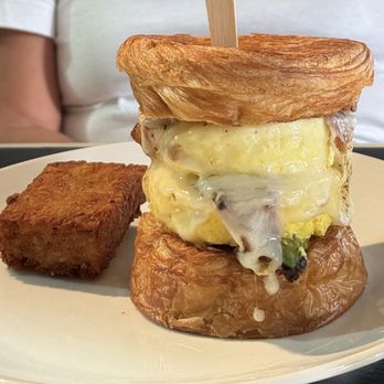 Jardin - Spiral croissant sandwich - American Near Me - Las Vegas, Nevada Jardin - Spiral croissant sandwich - American Near Me - Las Vegas, Nevada