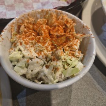 Baby Kay's Cajun Kitchen - Green olive coleslaw - Cajun/Creole Near Me - Mesa, Arizona Baby Kay's Cajun Kitchen - Green olive coleslaw - Cajun/Creole Near Me - Mesa, Arizona