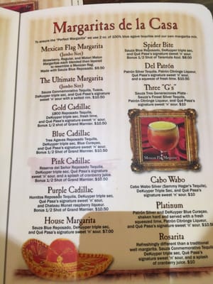 Menu photo 6 Que Pasa! Atascadero, CA