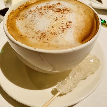 The Capital Grille - Latte with a fun sugar stick - Steakhouses Near Me - Cherry Hill, New Jersey The Capital Grille - Latte with a fun sugar stick - Steakhouses Near Me - Cherry Hill, New Jersey