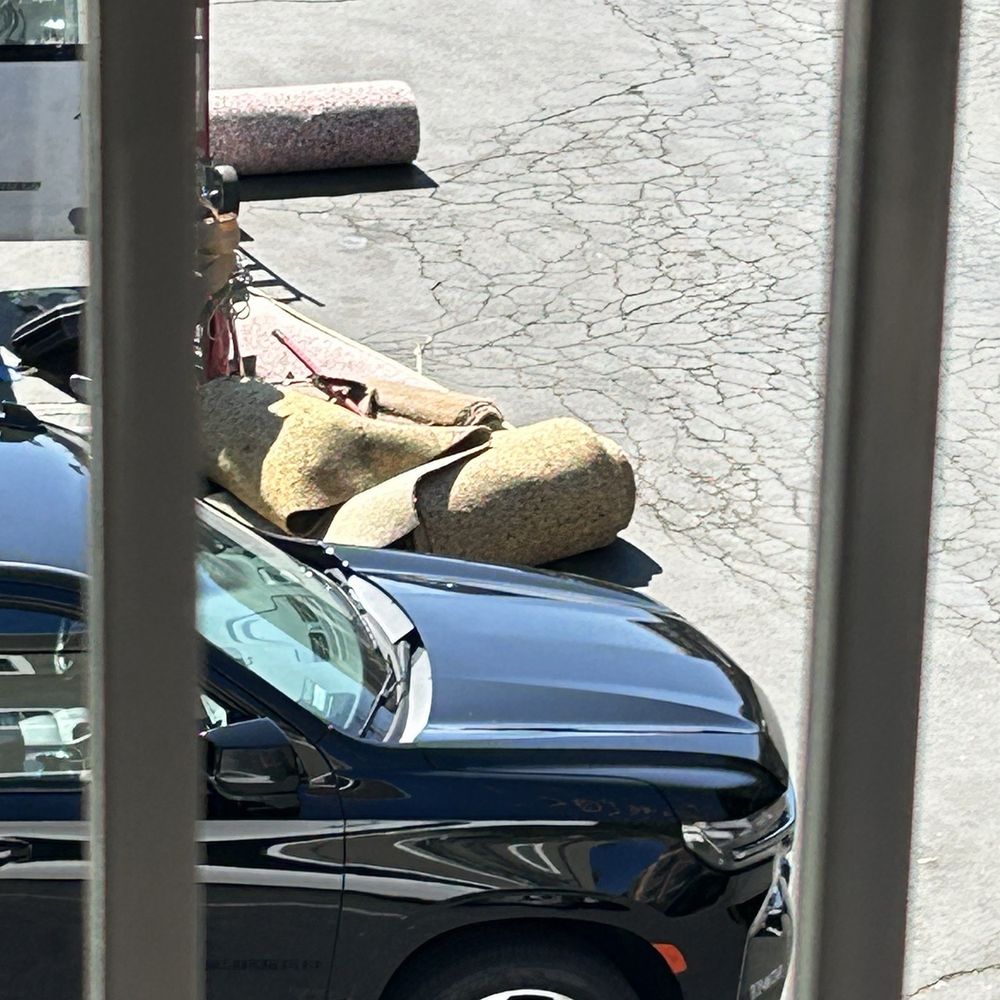 D-W Interiors - Carpet & Foam Padding etc on Parking Lot Ground. - Carpeting Near Me - Van Nuys, California D-W Interiors - Carpet & Foam Padding etc on Parking Lot Ground. - Carpeting Near Me - Van Nuys, California