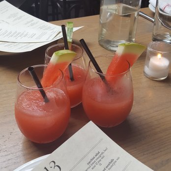 Via 13 - Watermelon frosé - Italian Near Me - New York, New York Via 13 - Watermelon frosé - Italian Near Me - New York, New York