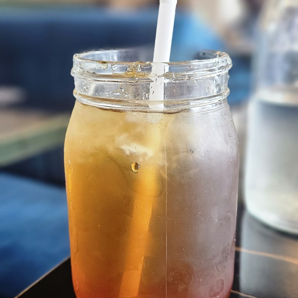 Daddy Ji Finest Indian Cuisine - Iced Saffron Chai with Boba (No Milk) - Indian Near Me - Claremont, California Daddy Ji Finest Indian Cuisine - Iced Saffron Chai with Boba (No Milk) - Indian Near Me - Claremont, California
