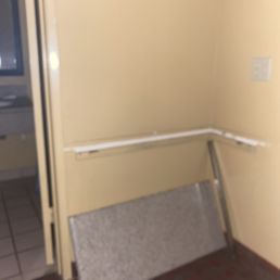 Broken off the wall Broken off the wall