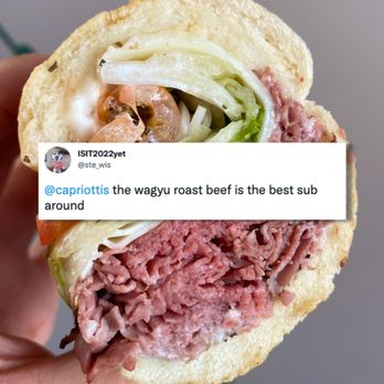 Capriotti's Sandwich Shop - American Wagyu Roast Beef - Sandwiches Near Me - Creve Coeur, Missouri Capriotti's Sandwich Shop - American Wagyu Roast Beef - Sandwiches Near Me - Creve Coeur, Missouri