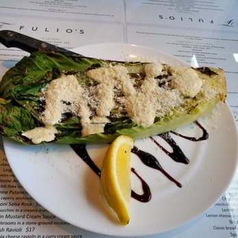 Fulio's - Seared Ceasar salad - so good! - Italian Near Me - Astoria, Oregon