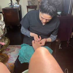 The Secret Garden Salon & Spa - Charcoal pedicure