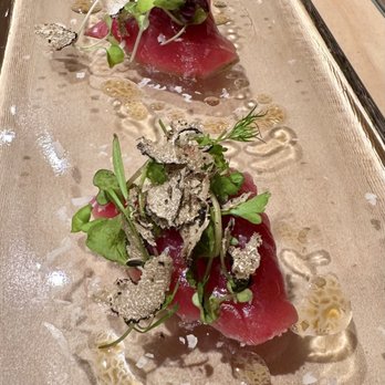 K’s Bistro - Truffle Bluefin Tuna Carpaccio - Sushi Bars Near Me - Costa Mesa, California