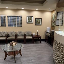 Santa Cruz Oral & Maxillofacial Surgery - Updated, calm, welcoming reception area with comfortable seating and relaxing décor.