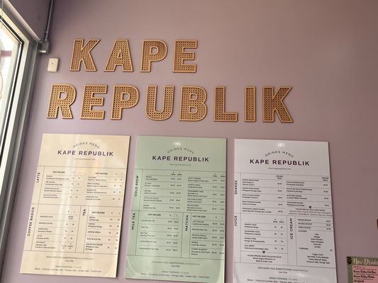 Menu photo 1 Kape Republik Ontario, CA Menu photo 1 Kape Republik Ontario, CA