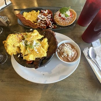 Taco Night & Tequila - Brunch menu Breakfast Chilaquiles and a Breakfast Molcajete - Tacos Near Me - Phoenix, Arizona Taco Night & Tequila - Brunch menu Breakfast Chilaquiles and a Breakfast Molcajete - Tacos Near Me - Phoenix, Arizona