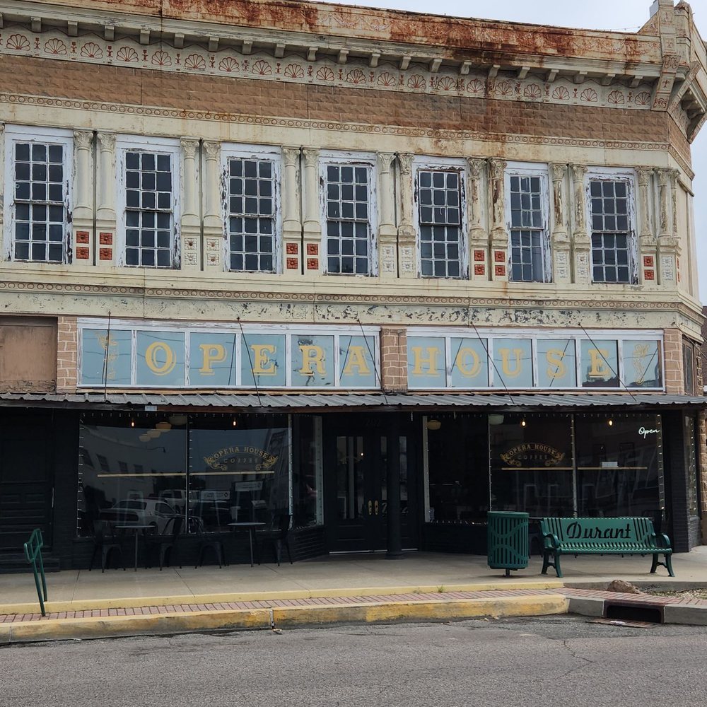 Opera House Coffee - Exterior - Coffee & Tea Near Me - Durant, Oklahoma Opera House Coffee - Exterior - Coffee & Tea Near Me - Durant, Oklahoma