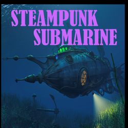Wake Escape - Steampunk Submarine