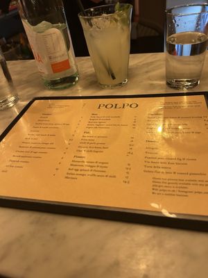 Menu photo 1 Polpo - Soho London, XGL