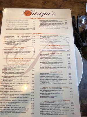 Menu photo 1 Patrizia's Of Maspeth Maspeth, NY Menu photo 1 Patrizia's Of Maspeth Maspeth, NY