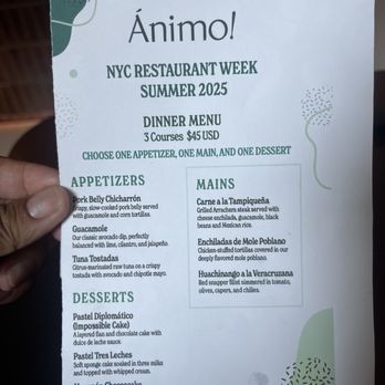 Animo - Resturant week - Breakfast & Brunch Near Me - New York, New York