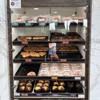 Maverik Adventure's First Stop - a display case with a variety of baked goods - Convenience Stores Near Me - Clearfield, Utah