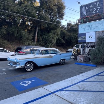 Cafe on 27 - CLASSIC FORD FAIRLANE CAR FOR YOU CAR LOVER 3 - Breakfast & Brunch Near Me - Topanga, California Cafe on 27 - CLASSIC FORD FAIRLANE CAR FOR YOU CAR LOVER 3 - Breakfast & Brunch Near Me - Topanga, California