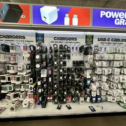 Chargers and cables for cell phones