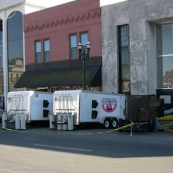 Special Touch Restoration - Drying out a bank branch after a water main busted. - Damage Restoration Near Me - Guntersville, Alabama Special Touch Restoration - Drying out a bank branch after a water main busted. - Damage Restoration Near Me - Guntersville, Alabama