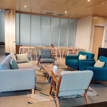 Crux Climbing Center - Chill space/lobby - Yoga Near Me - Austin, Texas