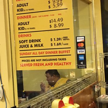 Krazy Buffet - Menu/ Price List - Buffets Near Me - Las Vegas, Nevada Krazy Buffet - Menu/ Price List - Buffets Near Me - Las Vegas, Nevada