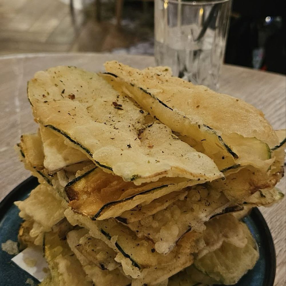 Naxos Taverna - Zucchini & Eggplant Chips - Greek Near Me - Las Vegas, Nevada Naxos Taverna - Zucchini & Eggplant Chips - Greek Near Me - Las Vegas, Nevada