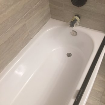 Mend A Bath - After George worked his magic. - Refinishing Services Near Me