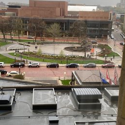 View from my 5th floor room