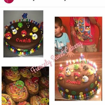 Fiercely Sweet Cakery - ANGRY BIRD FONDANT CAKE & CUPCAKES! - Bakeries Near Me - Miami, Florida Fiercely Sweet Cakery - ANGRY BIRD FONDANT CAKE & CUPCAKES! - Bakeries Near Me - Miami, Florida