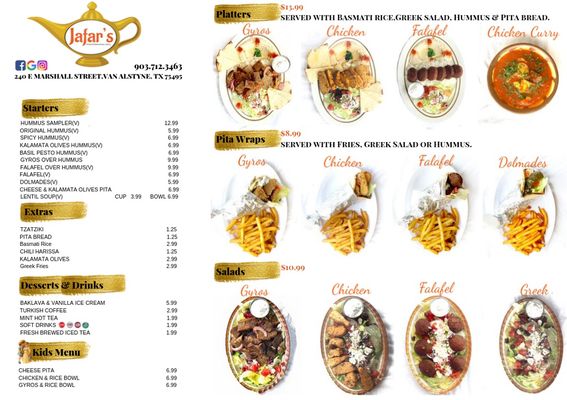 Menu photo 4 Jafar's Mediterranean Grill Van Alstyne, TX Menu photo 4 Jafar's Mediterranean Grill Van Alstyne, TX