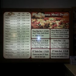Pizza Roma Dinner