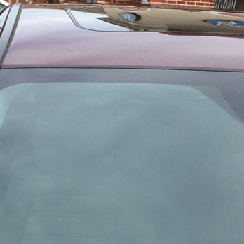 Hail Lions - No ding in roof, after - Body Shops Near Me - Kingwood, Texas