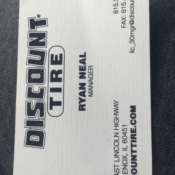 Discount Tire - Tires Near Me - New Lenox, Illinois Discount Tire - Tires Near Me - New Lenox, Illinois