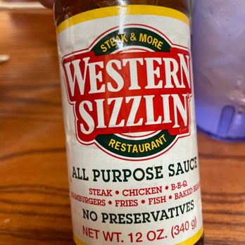 Western Sizzlin - a bottle of sauce - Steakhouses Near Me - Goldsboro, North Carolina Western Sizzlin - a bottle of sauce - Steakhouses Near Me - Goldsboro, North Carolina