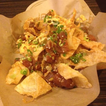 Cha Cafe - Poke nachos they were delicious. - Coffee & Tea Near Me - El Monte, California Cha Cafe - Poke nachos they were delicious. - Coffee & Tea Near Me - El Monte, California