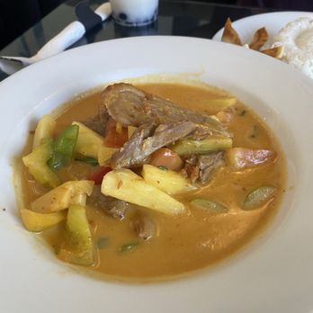 Rhaan Thai Cuisine - Duck Curry - Thai Near Me - Arlington, Texas