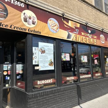 Falcon's Handcrafted Sandwiches - Outside sign - Sandwiches Near Me - Chicago, Illinois