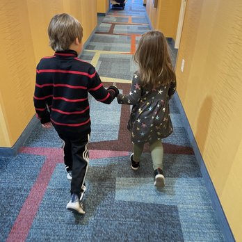 Fairfield by Marriott Inn & Suites Dallas Plano North - Colorful, clean hallways! - Hotels Near Me - Plano, Texas